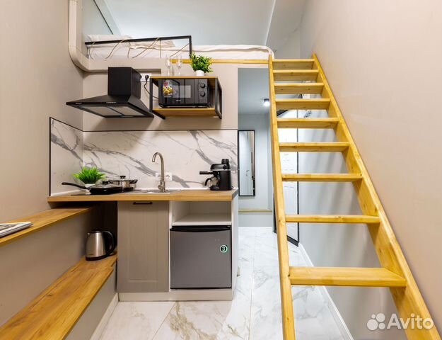 

Квартира-студия, 16 м², 1 кровать