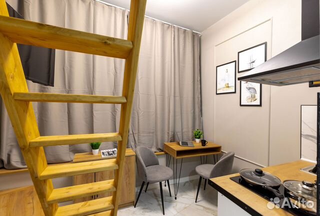

Квартира-студия, 16 м², 1 кровать