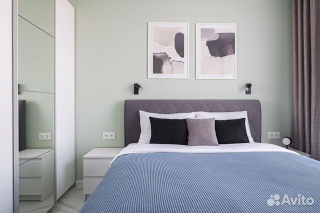 

1-к. квартира, 38 м², 2 кровати