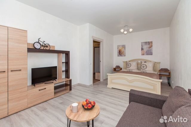 

1-к. квартира, 38 м², 2 кровати