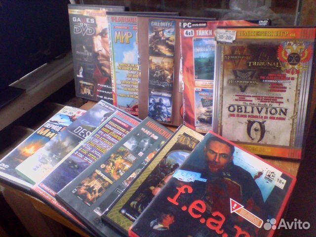 Игры для компьютера DVD и сd