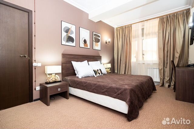 

1-к. квартира, 45 м², 2 кровати