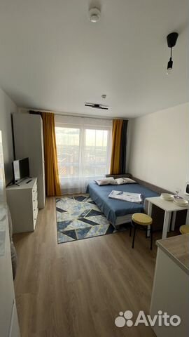 

Квартира-студия, 24 м², 1 кровать