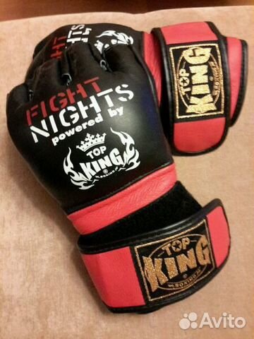 Перчатки MMA Top King Fight Nights extreme Перчатки MMA Top King Fight Nights extreme
