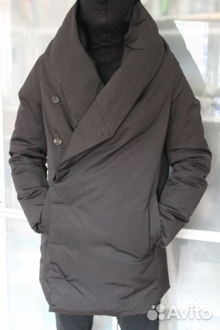 Пуховое пальто пуховик Rick Owens Пуховое пальто пуховик Rick Owens