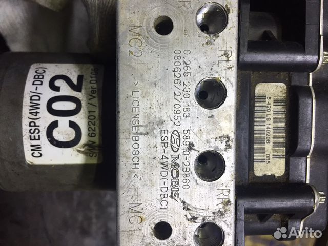 Блок абс. ABS Hyundai