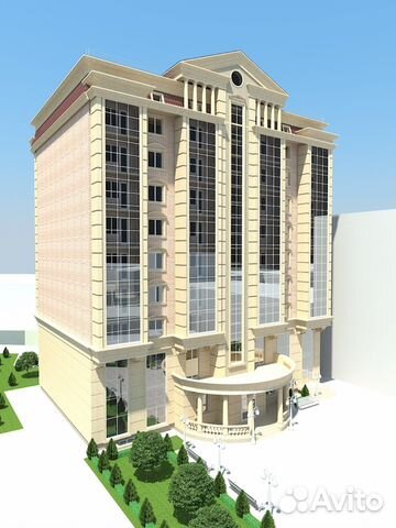2-к квартира, 105 м², 6/10 эт.