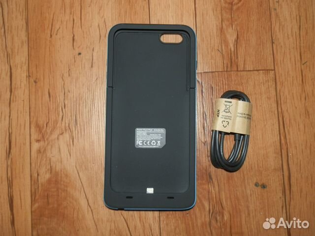 Чехол-аккумулятор для iPhone 6 plus + стекло