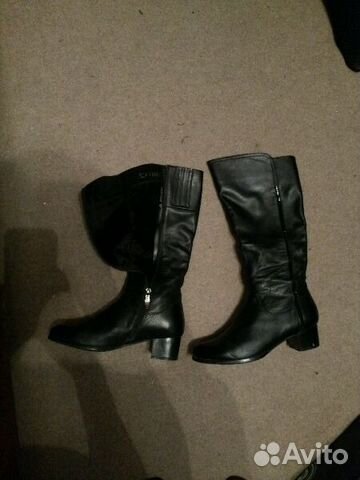 Сапоги женские осенние из натуральной кожи Сапоги женские осенние из натуральной кожи