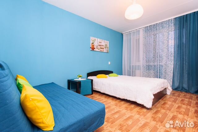 

1-к. квартира, 40 м², 2 кровати