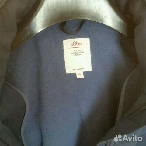 Куртка с флисовой подкладкой