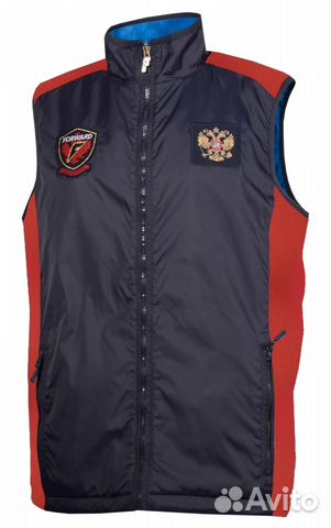 Жилет двусторонний мужской (синий/голубой) Жилет двусторонний мужской (синий/голубой)