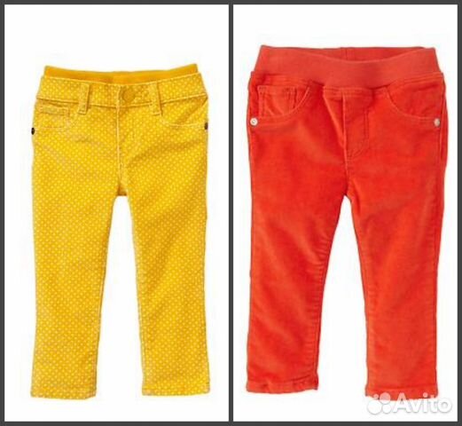 Джинсы - брюки gap 2 пары. Новые. 2-3г Джинсы - брюки gap 2 пары. Новые. 2-3г