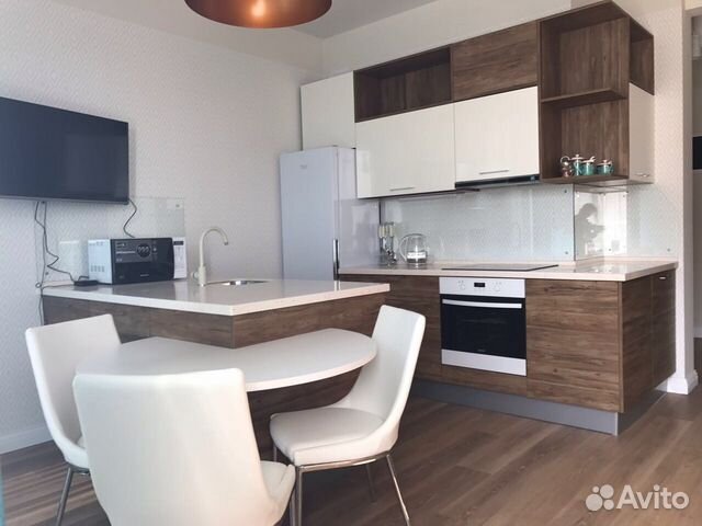 

Квартира-студия, 38 м², 2 кровати