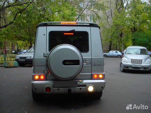 Спойлер Mercedes Benz W463 Lorinser + стоп-сигнал