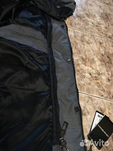 Пуховик Emporio Armani, оригинал Пуховик Emporio Armani, оригинал