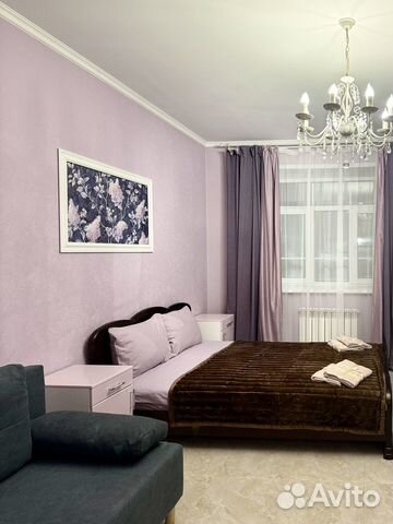

1-к. квартира, 45 м², 2 кровати