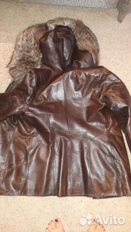 Куртка кожаная с мехом на осень Куртка кожаная с мехом на осень