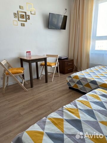 

Квартира-студия, 22 м², 2 кровати