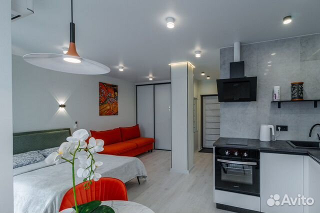 

Квартира-студия, 30 м², 2 кровати