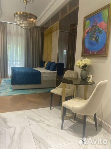 

Квартира-студия, 28 м², 1 кровать