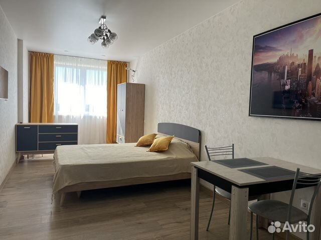 

Квартира-студия, 30 м², 1 кровать