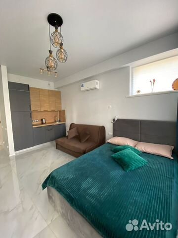 

Квартира-студия, 36 м², 2 кровати
