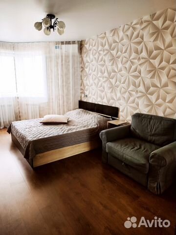 

1-к. квартира, 40 м², 2 кровати