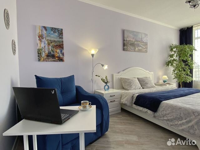 

1-к. квартира, 40 м², 2 кровати