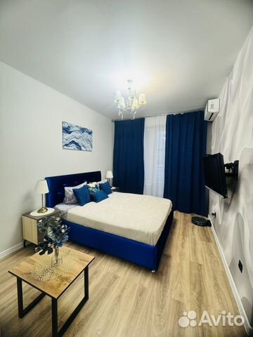 

1-к. квартира, 40 м², 2 кровати