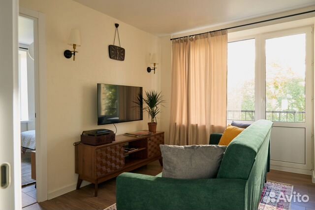 

2-к. квартира, 37,8 м², 2 кровати
