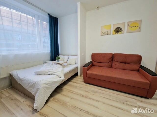 

Квартира-студия, 26 м², 2 кровати