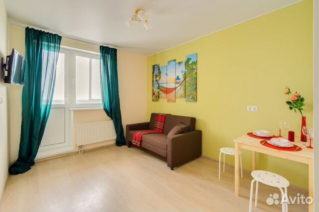 

Квартира-студия, 18 м², 1 кровать