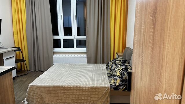 

Квартира-студия, 27 м², 1 кровать