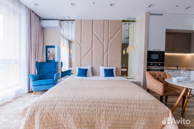 

Квартира-студия, 33 м², 1 кровать