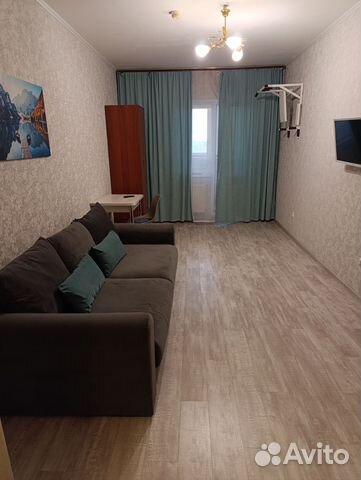 

1-к. квартира, 42 м², 2 кровати