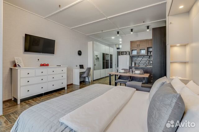 

Квартира-студия, 33 м², 1 кровать