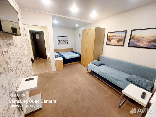 

1-к. квартира, 30 м², 2 кровати
