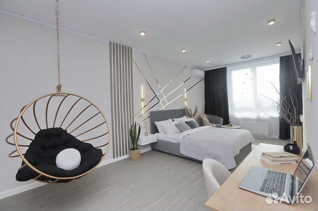 

1-к. квартира, 47 м², 2 кровати