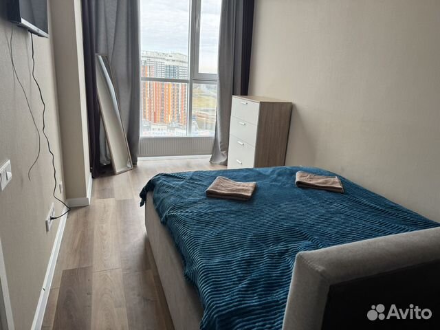 

1-к. квартира, 42 м², 2 кровати