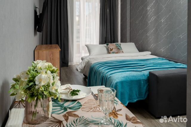 

Квартира-студия, 32 м², 1 кровать