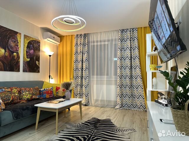 

1-к. квартира, 40 м², 2 кровати