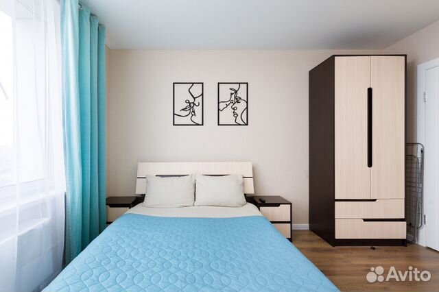 

Квартира-студия, 23 м², 2 кровати