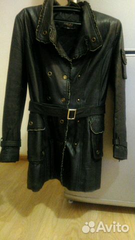 Куртка кожаная женская 46-48 размер