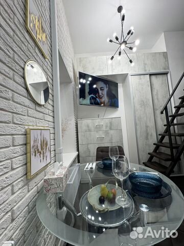 

Квартира-студия, 26 м², 2 кровати