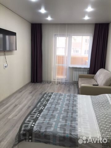 

1-к. квартира, 45 м², 3 кровати
