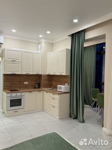 

Квартира-студия, 34 м², 2 кровати