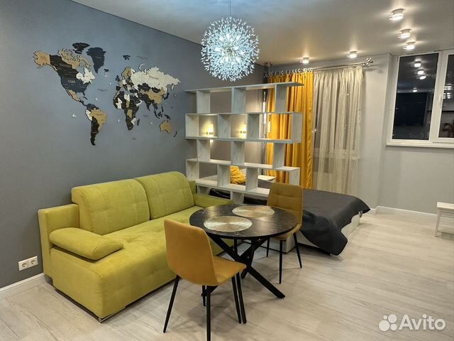 

Квартира-студия, 28,5 м², 2 кровати