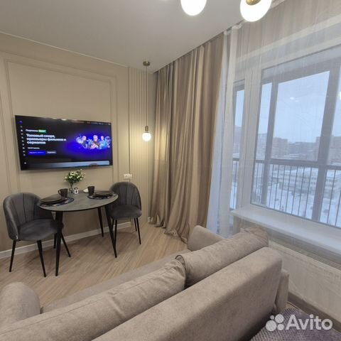 

Квартира-студия, 27 м², 4 кровати