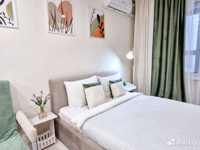 

Квартира-студия, 27 м², 2 кровати